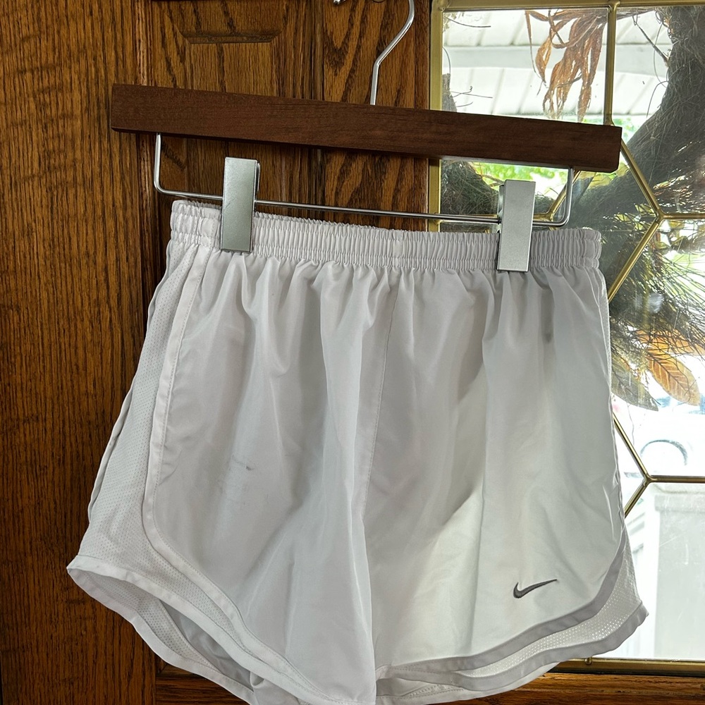 Nike Women's Bright White Athletic Shorts